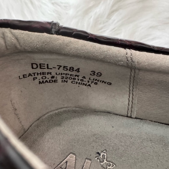 Allegria Size 39/9 Women's Deliah - In Winery - Picture 7 of 8